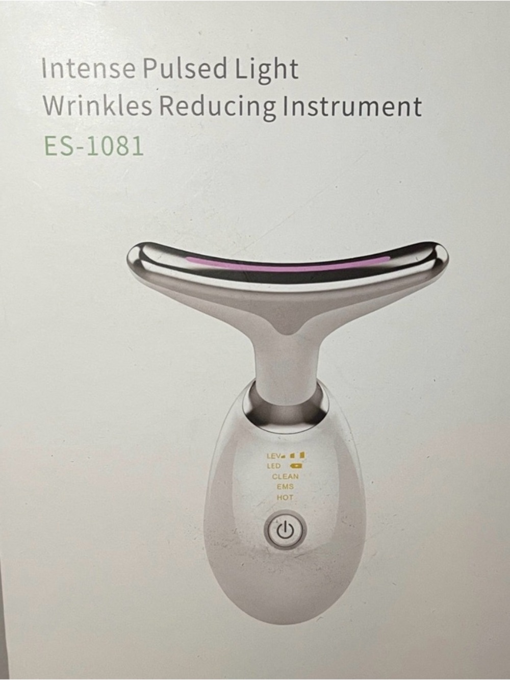 Intense Pulsed Light Wrinkle Reducing Instrument